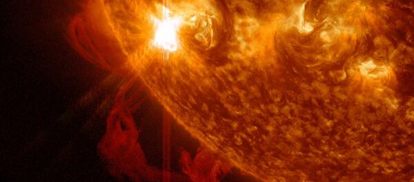 Вспышка на Солнце Вспышка на Солнце - Sputnik Молдова