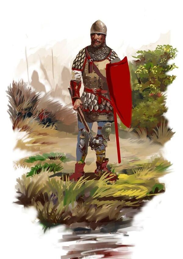 История в красках: художник из Молдовы рисует армию Штефана Великого История в красках: художник из Молдовы рисует армию Штефана Великого - Sputnik Молдова