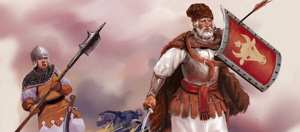 Средневековые молдавские воины - Sputnik Молдова