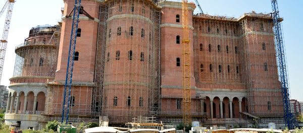 Catedrala Mântuirii Neamului Românesc, București - Sputnik Moldova-România