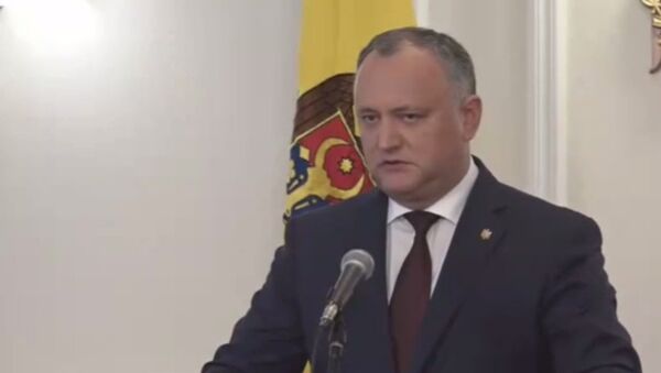 Președintele Igor Dodon ține o conferință de presă - Sputnik Moldova