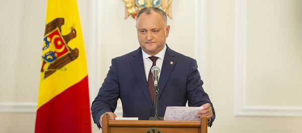 Президент Игорь Додон Президент Игорь Додон - Sputnik Молдова