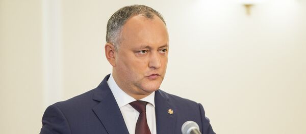 Президент Игорь Додон - Sputnik Молдова