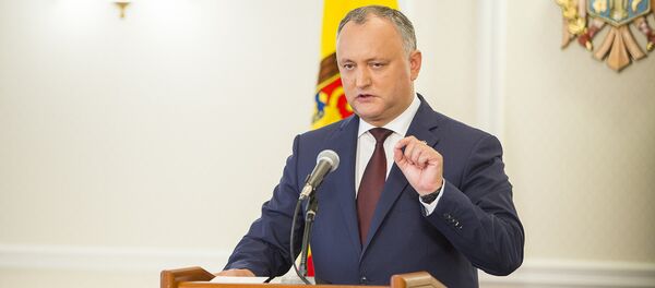Президент Игорь Додон - Sputnik Молдова