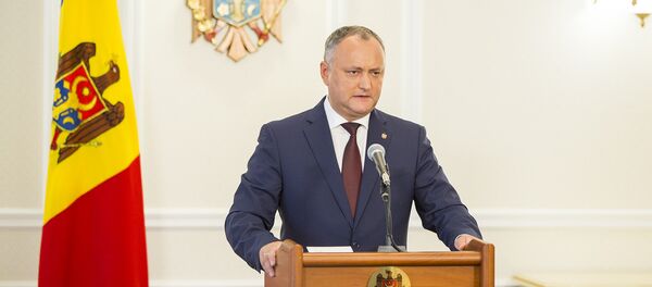 Президент Игорь Додон Президент Игорь Додон - Sputnik Moldova