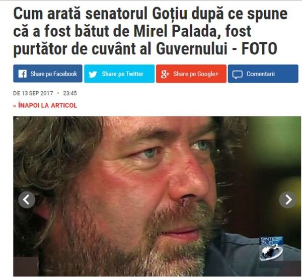 Senatorul USR, Mihai Goțiu Senatorul USR, Mihai Goțiu - Sputnik Moldova-România