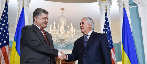 Визит президента Украины П. Порошенко в США - Sputnik Moldova