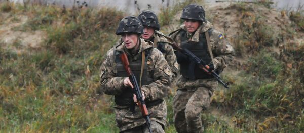 Обучение украинских военных во Львовской области Обучение украинских военных во Львовской области - Sputnik Молдова