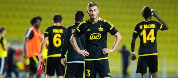 Футболист тираспольского Шерифа Футболист тираспольского Шерифа - Sputnik Молдова