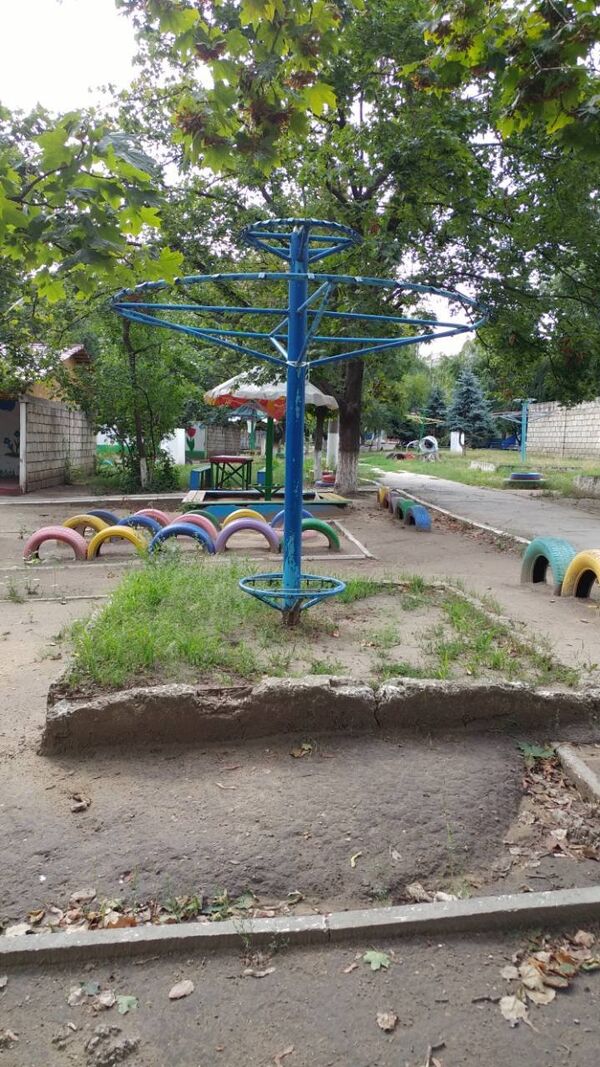 Песочница в детском саду №38 Песочница в детском саду №38 - Sputnik Молдова