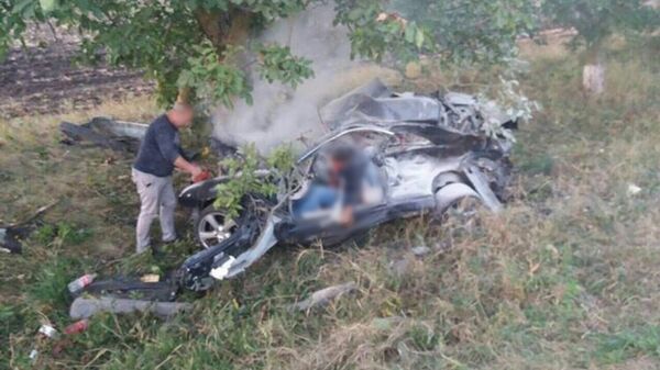 Автокатастрофа в Штефан Водэ - Sputnik Молдова