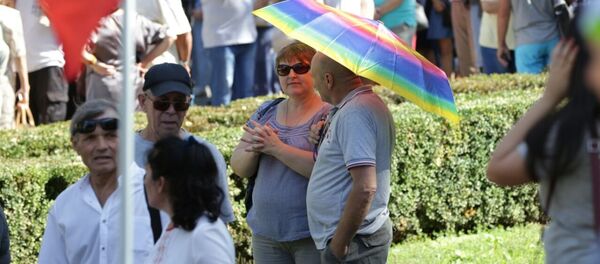 Protest Platforma Dreptate și Adevăr - Sputnik Молдова