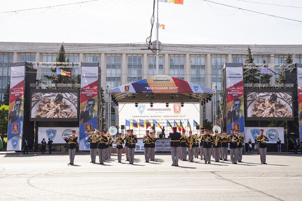 Президентский оркестр открывает чемпионат - Sputnik Молдова