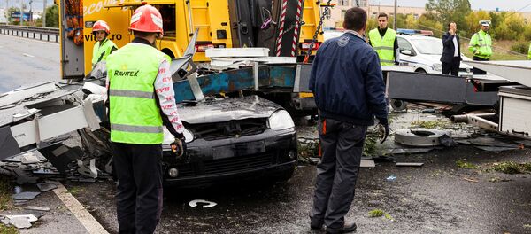 Последствия непогоды в Румынии - Sputnik Moldova-România