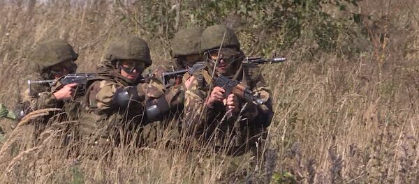 Кадры с российско-белорусских учений Запад-2017 - Sputnik Молдова