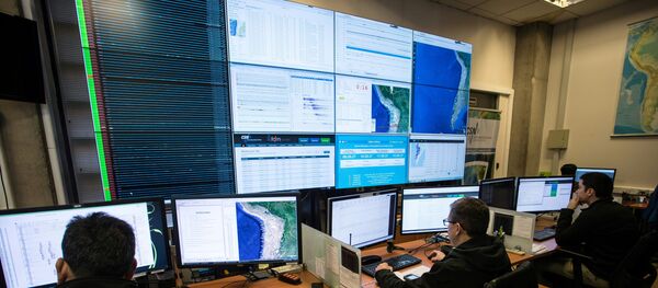 Сейсмологи за работой, фото из архива - Sputnik Молдова