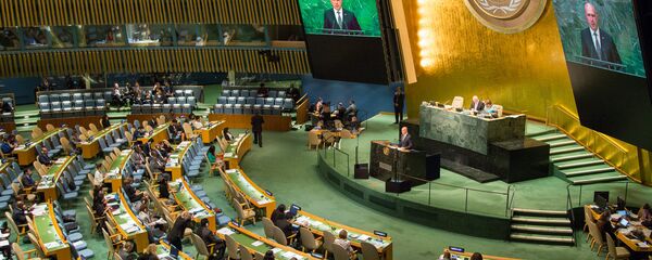 Premierul Pavel Filip la Adunarea Generală ONU Premierul Pavel Filip la Adunarea Generală ONU - Sputnik Молдова