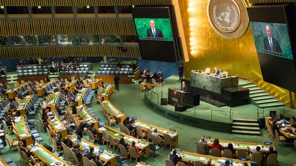 Premierul Pavel Filip la Adunarea Generală ONU - Sputnik Молдова
