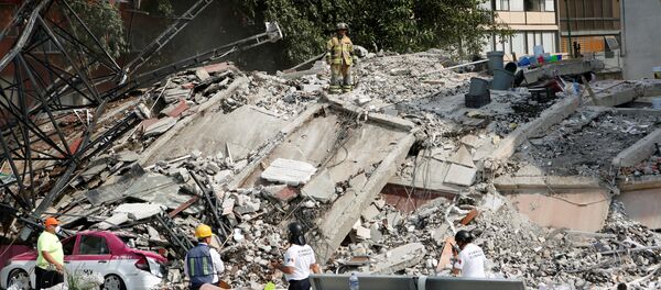 Землетрясение в Мексике Землетрясение в Мексике - Sputnik Moldova-România