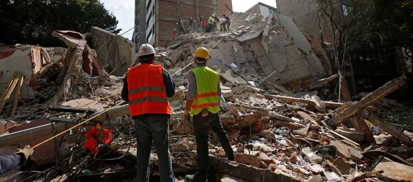 Последствия землетрясения в Мексике, 20 сентября 2017 - Sputnik Moldova-România