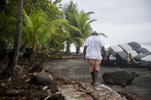 Разрушения на острове Мартиника после прохождения урагана Мария - Sputnik Молдова