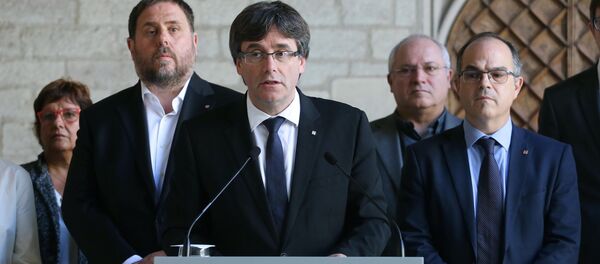 Guvernul catalon - Sputnik Moldova-România