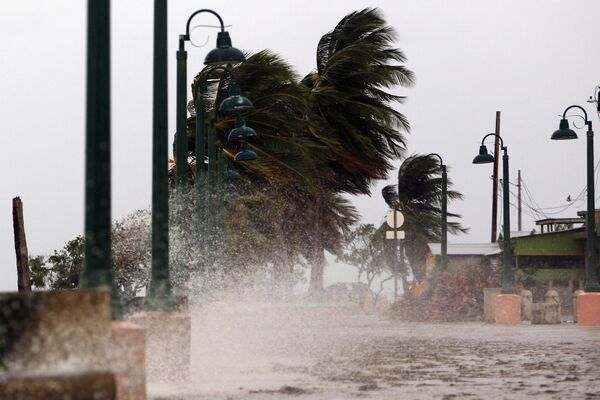 Uraganul „Maria”, în apropiere de Puerto Rico - Sputnik Moldova