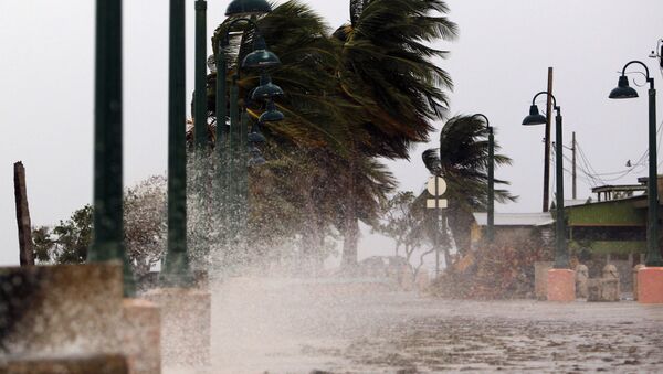Uraganul „Maria”, în apropiere de Puerto Rico - Sputnik Moldova