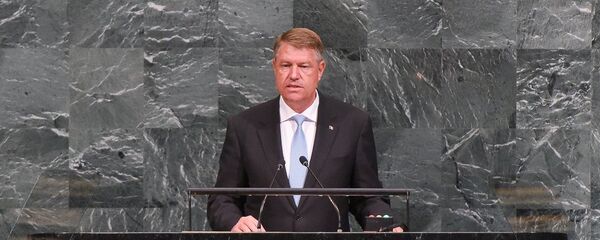 Discursul lui Klaus Iohannis în cadrul Adunării Generale a ONU Discursul lui Klaus Iohannis în cadrul Adunării Generale a ONU - Sputnik Moldova-România