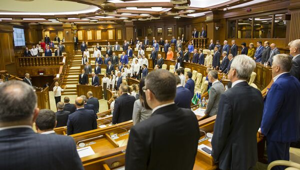 Заседание молдавского парламента - Sputnik Молдова
