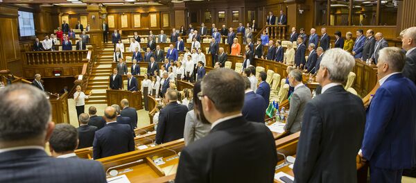 Ședința Parlamentului RM 21.09.17 - Sputnik Молдова
