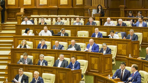 Ședința Parlamentului RM 21.09.17 - Sputnik Moldova