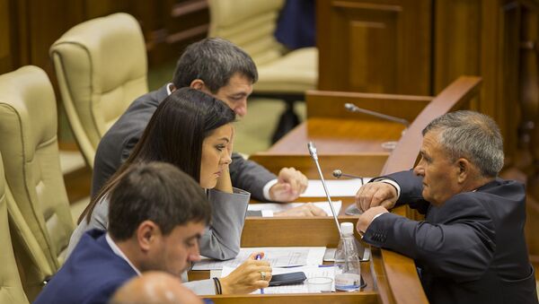 Ședința Parlamentului RM 21.09.17 - Sputnik Молдова