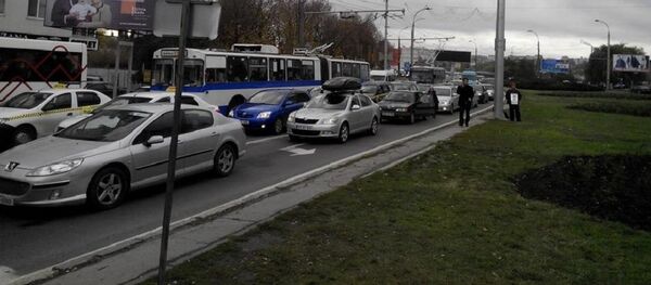 Пробки в Кишиневе - Sputnik Молдова