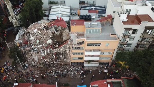 Последствия землетрясения в Мехико - Sputnik Молдова