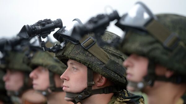 Военнослужащие на совместных стратегических учениях Белоруссии и России - Sputnik Молдова