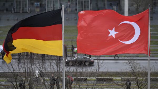 Флаги Германии и Турции - Sputnik Молдова