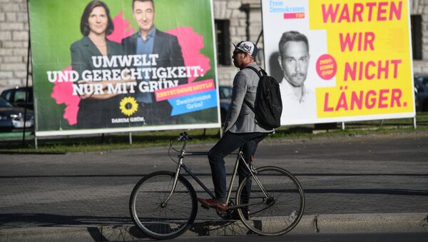 Берлин накануне парламентских выборов в Германии - Sputnik Moldova-România