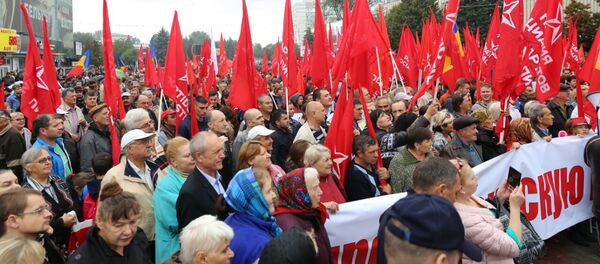 Marșul organizat de Partidul Socialiștilor la Bălți  - Sputnik Moldova