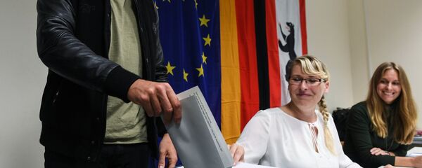 Парламентские выборы в Германии - Sputnik Moldova-România