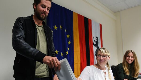 Парламентские выборы в Германии - Sputnik Moldova