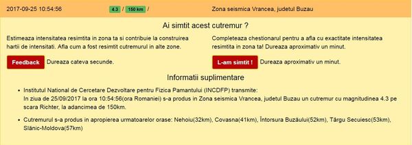 Cutremur în România Cutremur în România - Sputnik Moldova-România