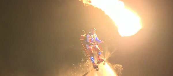 Флайбордисты устроили зажигательное шоу на Волге - Sputnik Moldova