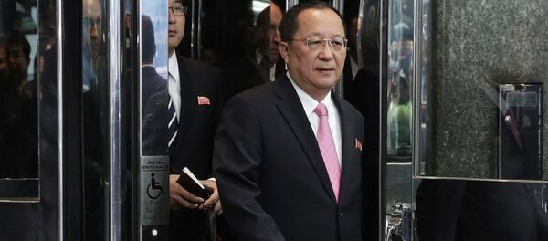 Ministrul de Externe al Coreei de Nord Ri Yong Ho Ministrul de Externe al Coreei de Nord Ri Yong Ho - Sputnik Moldova-România