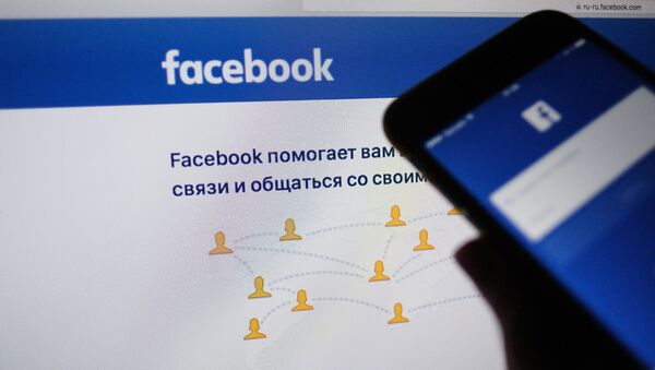 Социальная сеть Фейсбук, архивное фото - Sputnik Молдова