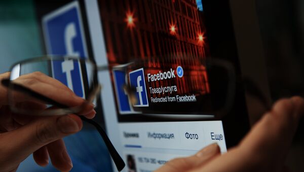 Социальная сеть Фейсбук - Sputnik Moldova-România