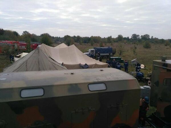 Взрывы на военных складах в Калиновке - Sputnik Молдова