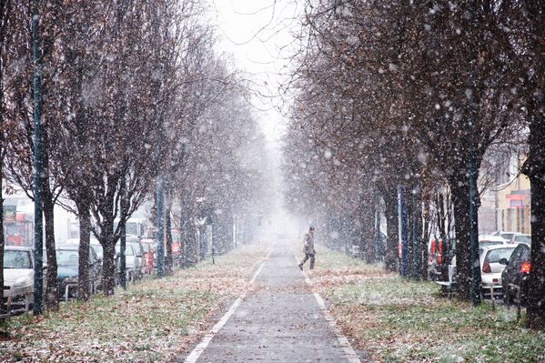 Снимок White Cloth of Snow фотографа Marco Imazio, вошедший в список финалистов конкурса Weather Photographer of the Year 2017 - Sputnik Молдова