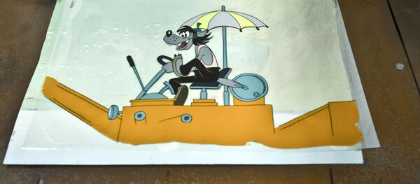 Действующий мультстанок, на котором монтировались самые знаменитые мультфильмы советского периода, на киностудии Союзмультфильм - Sputnik Молдова