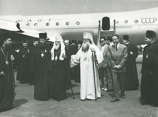Primirea patriarhului Alexei al Moscovei la București în 1962 - Sputnik Moldova-România